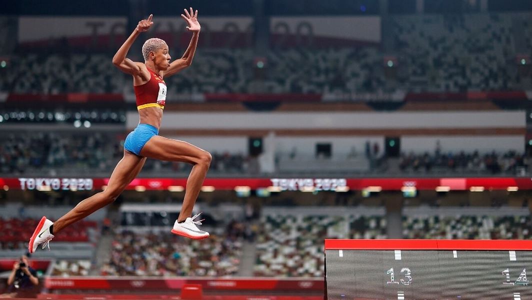 Yulimar Rojas directo a la final del triple salto en el Mundial de Atletismo