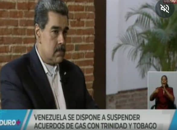 Presidente Nicolás Maduro aprobó suspensión energética con Trinidad