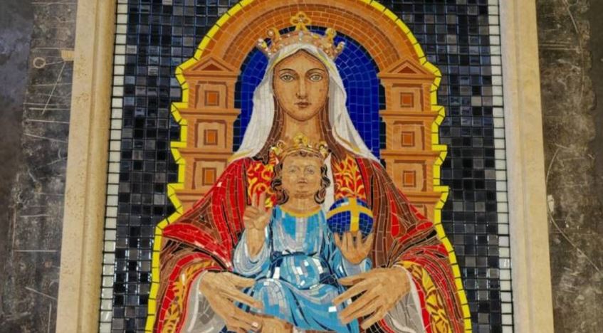 Venezuela devela mosaico de la Virgen de Coromoto en los Jardines del Vaticano