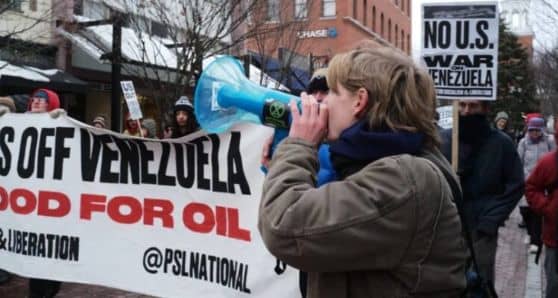 70 ciudades de EEUU protestaron el sábado contra escalada de guerra de Trump contra Venezuela