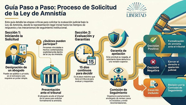 Diputada Anaís Plaza presenta hoja de ruta para acceder a la Amnistía