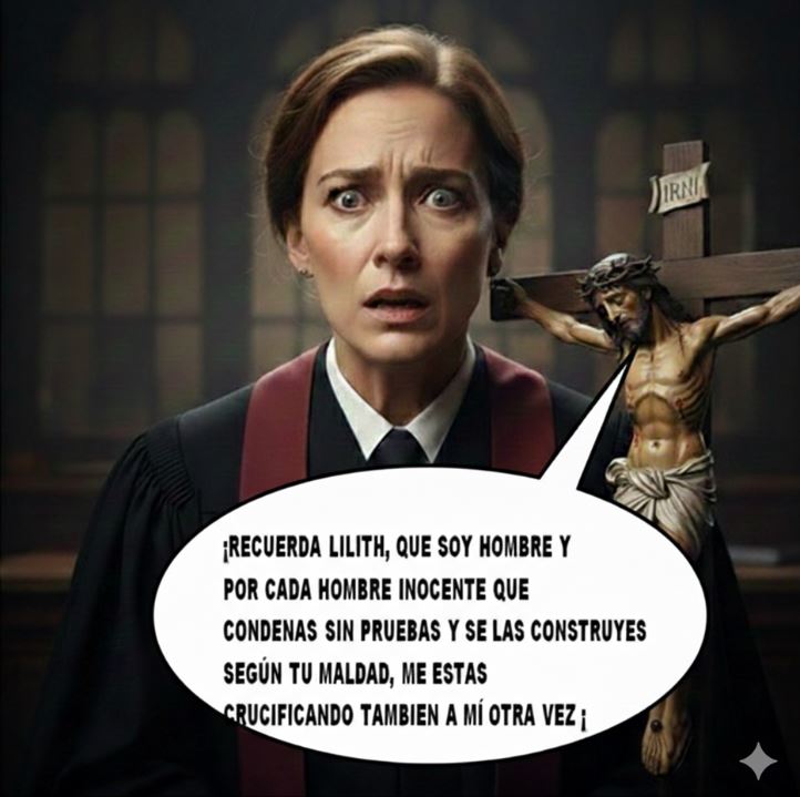 Cristo habla a la juez