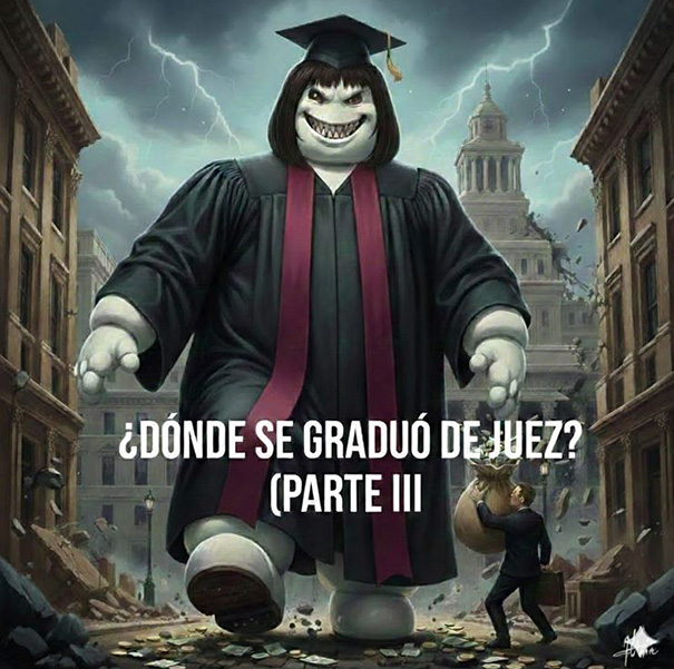 ¿Dónde se graduó de juez? (Parte III)