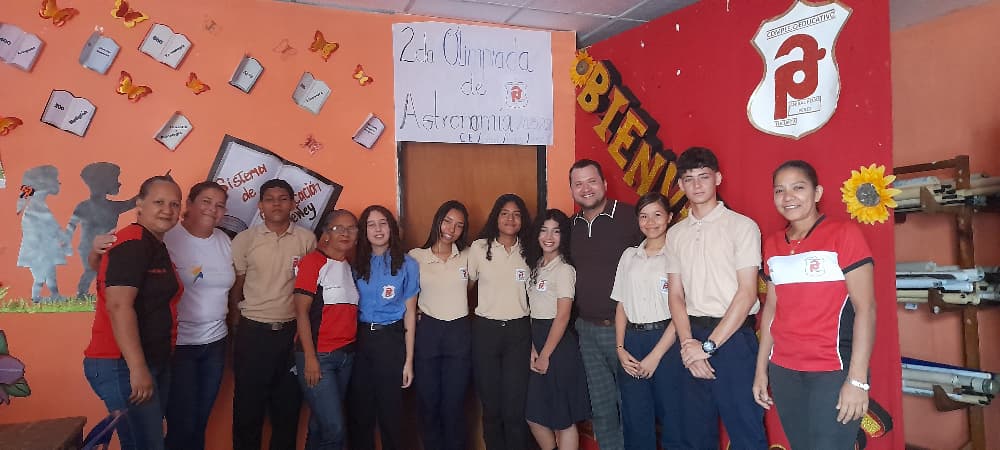 Aníbal Rojas Pérez presente en las «Olimpiadas Venezolanas de Astronomía 2026»