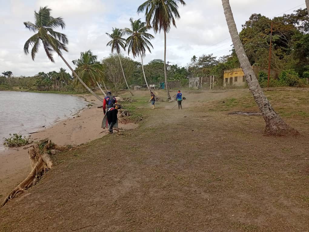 Espacios seguros y limpios para el asueto en Chaguaramas