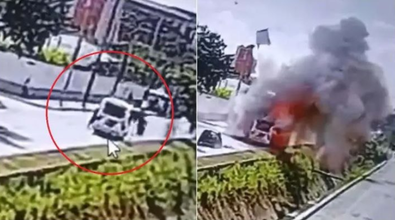 Explosión de bús escolar en Cali-Colombia