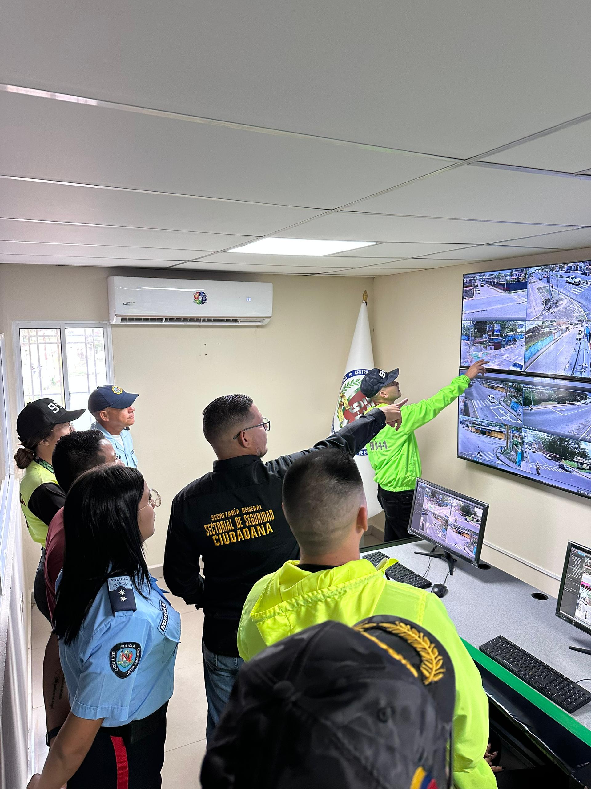 ​VEN 9-1-1 Delta Amacuro fortalece la capacidad de respuesta junto a Seguridad Ciudadana