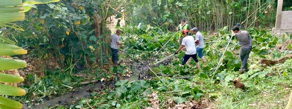 Gobernación continúa el saneamiento de canales en el Delta