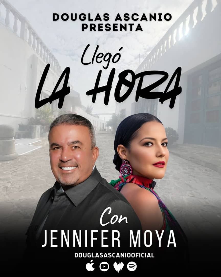 Douglas Ascanio y Jennifer Moya paran el reloj con "Llegó la hora" el adiós que prohíbe el olvido