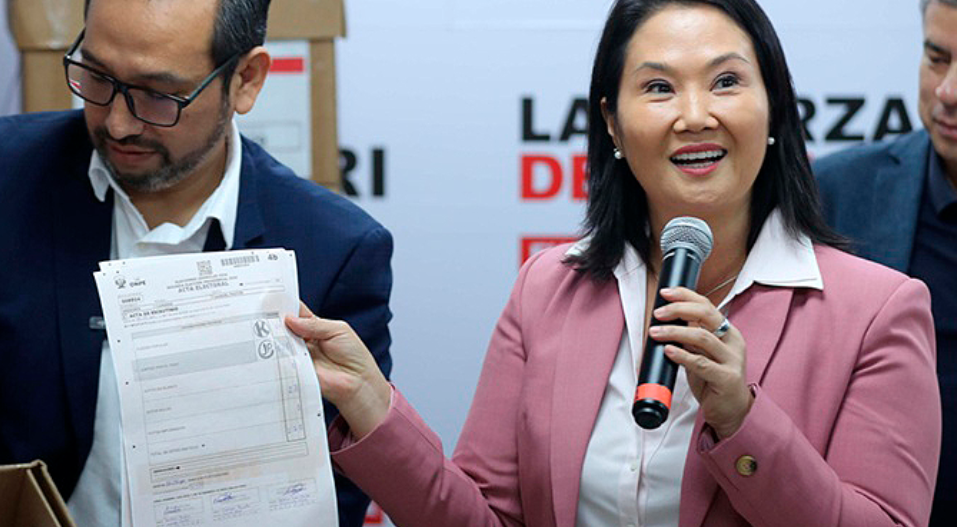 Fujimori recibe triunfo con gran responsabilidad en un Perú «prácticamente dividido»