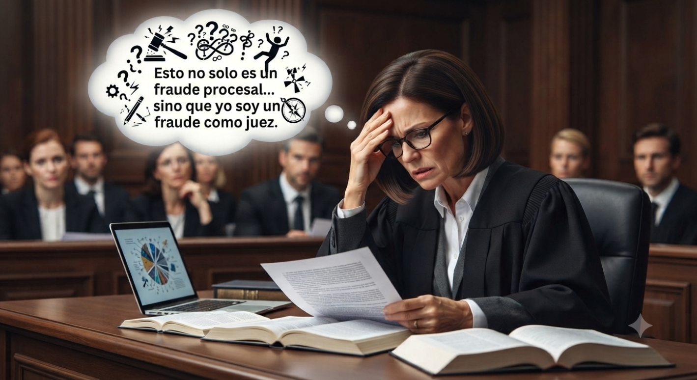 El absurdo en el Tribunal de Juicio: La corrupción de Procusto y el complot contra la verdad científica