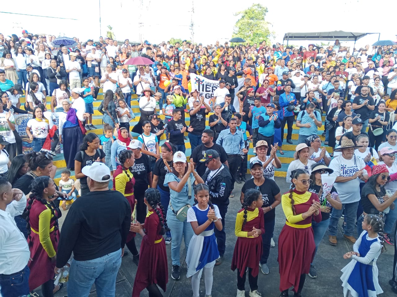 Marcha para Jesús unió al Delta y a Venezuela  este 1° de agosto