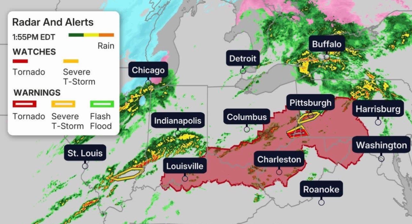 Calor extremo y tormentas severas ponen bajo vigilancia a varias regiones de Estados Unidos
