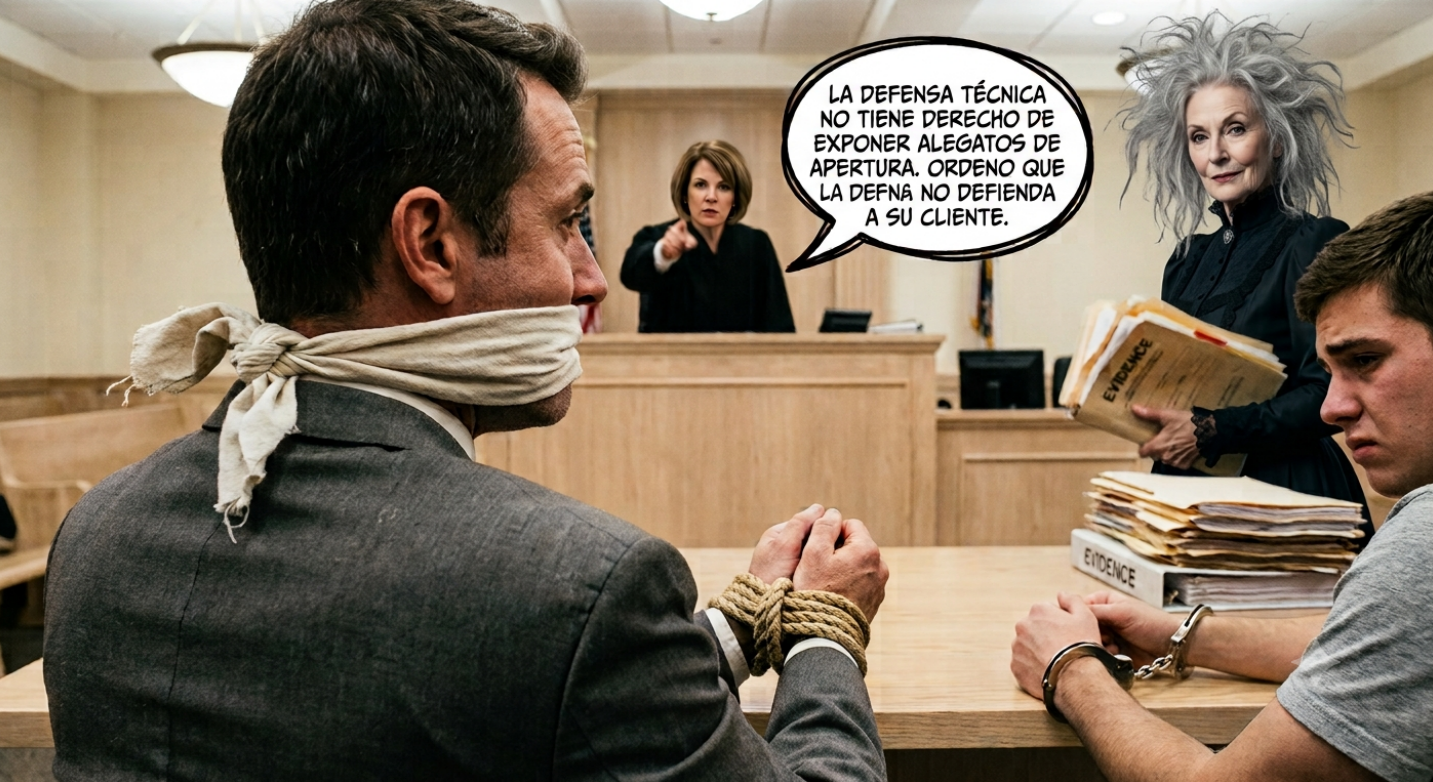 Un simulacro de justicia
