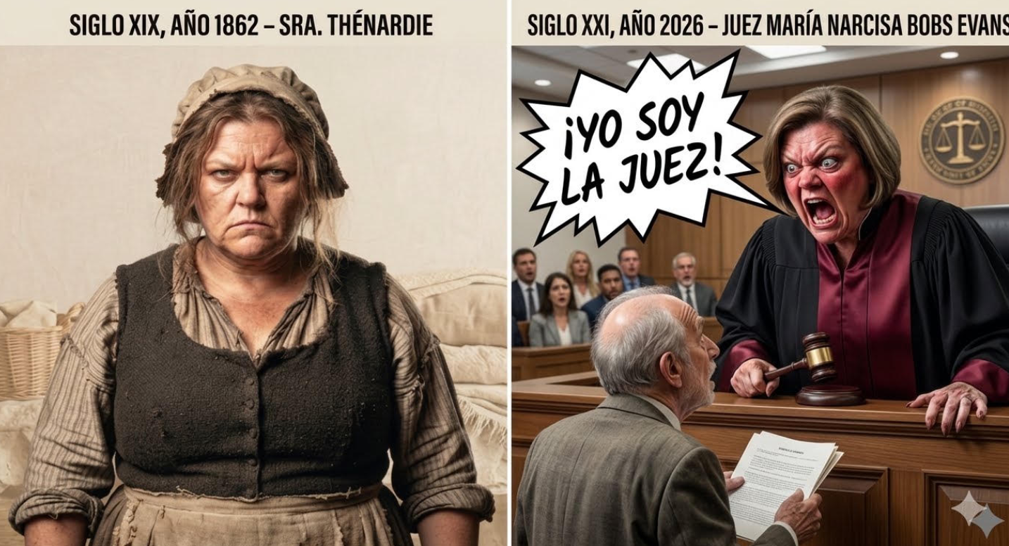 Identificando a la juez María Narcisa Bobs Evans