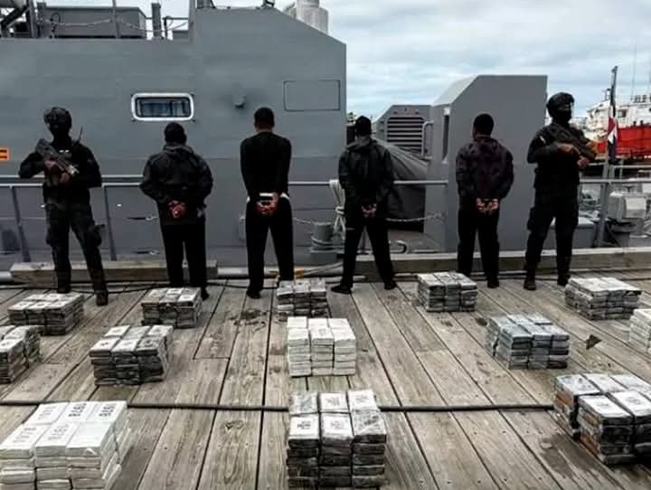Incauta droga frente a costas de Trinidad: Un venezolano y tres trinitenses detenidos