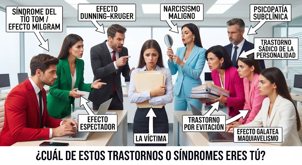 «Tu comportamiento me dice que tienes trastornos de la personalidad»