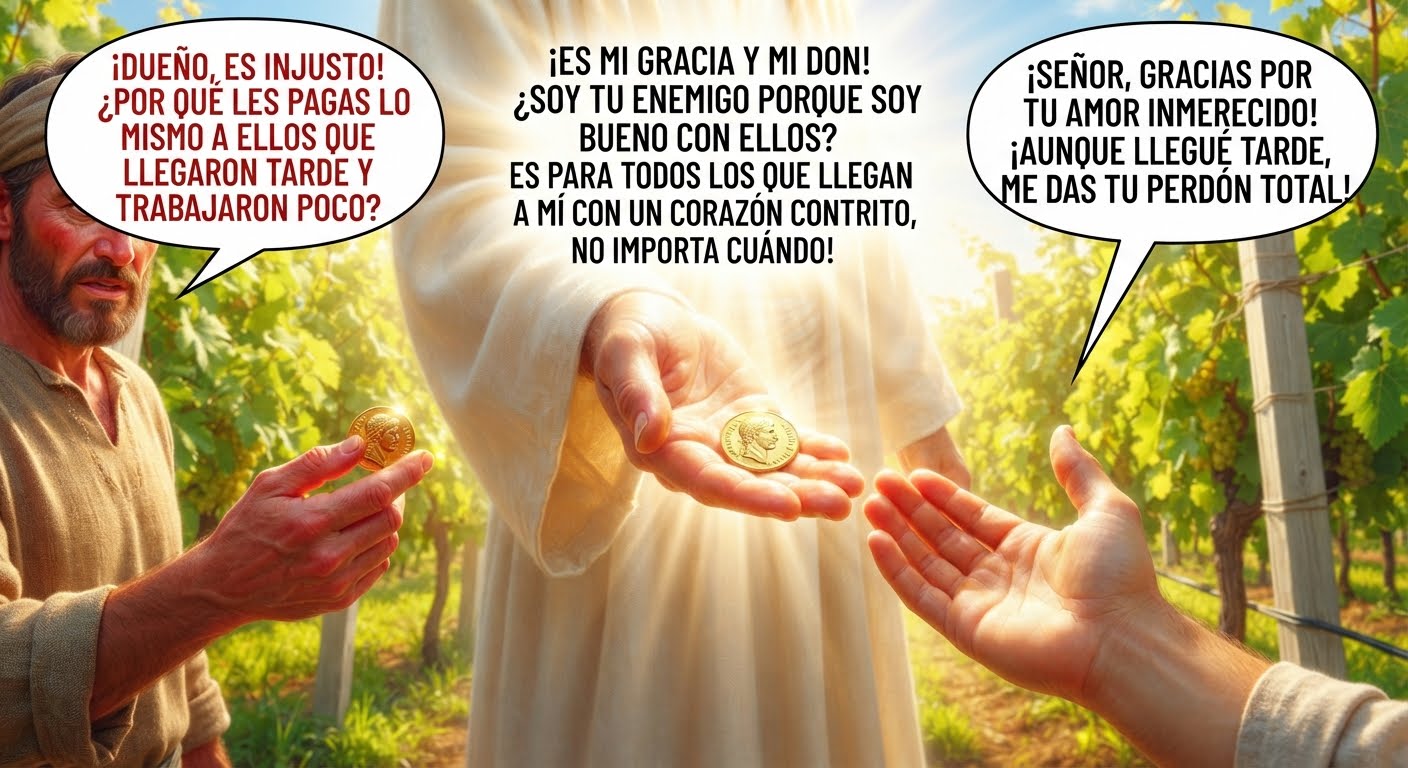 Si contrito pides perdón, nunca es tarde para Dios