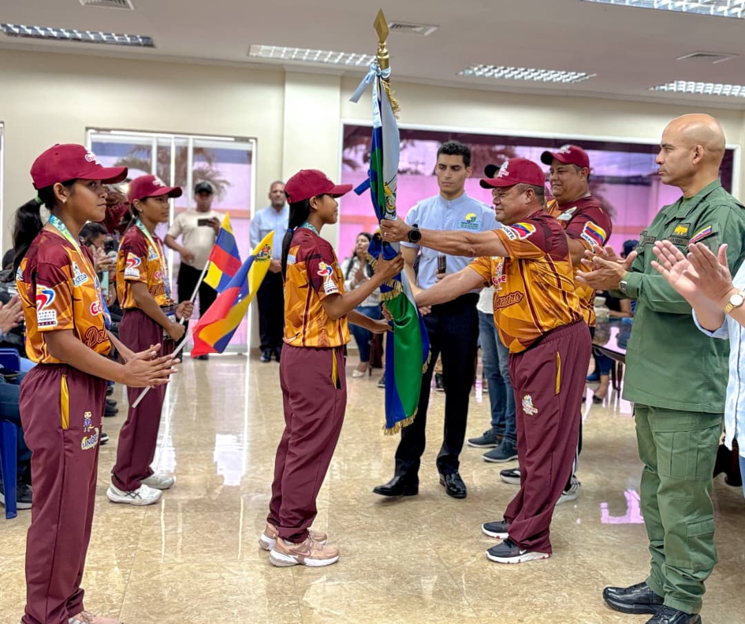 Delta Amacuro abanderó a su delegación para los IV Juegos Deportivos Nacionales Comunales 2026
