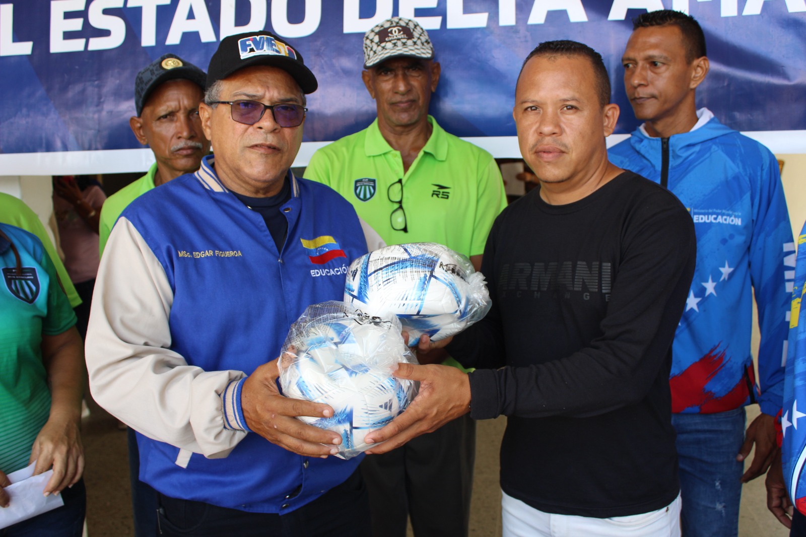El fútbol llega a las escuelas de Delta Amacuro con la entrega de 168 balones