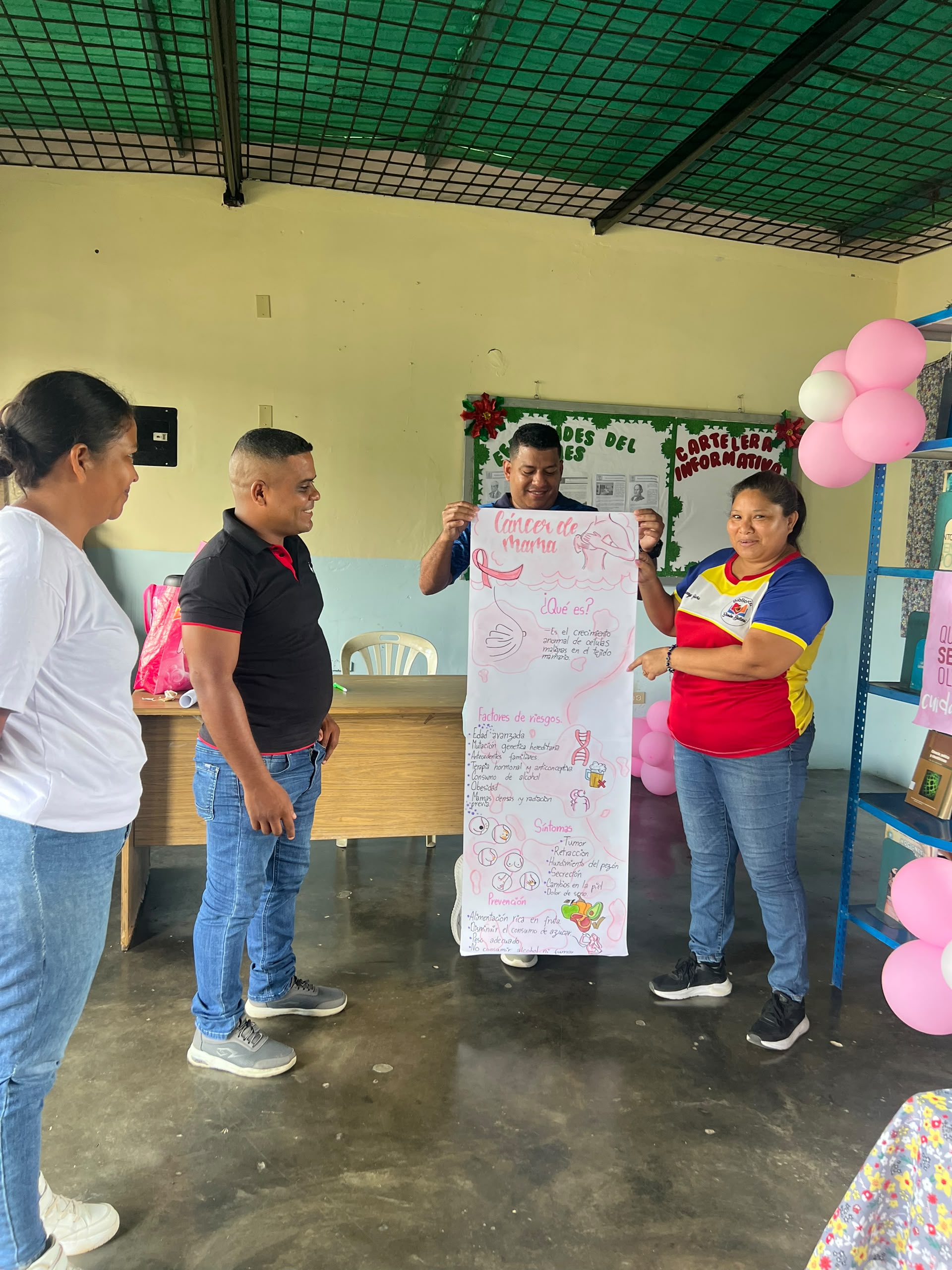 ‎Charlas sobre prevención de cáncer de mama realizaron en Biblioteca Pública Simón Bolivar
